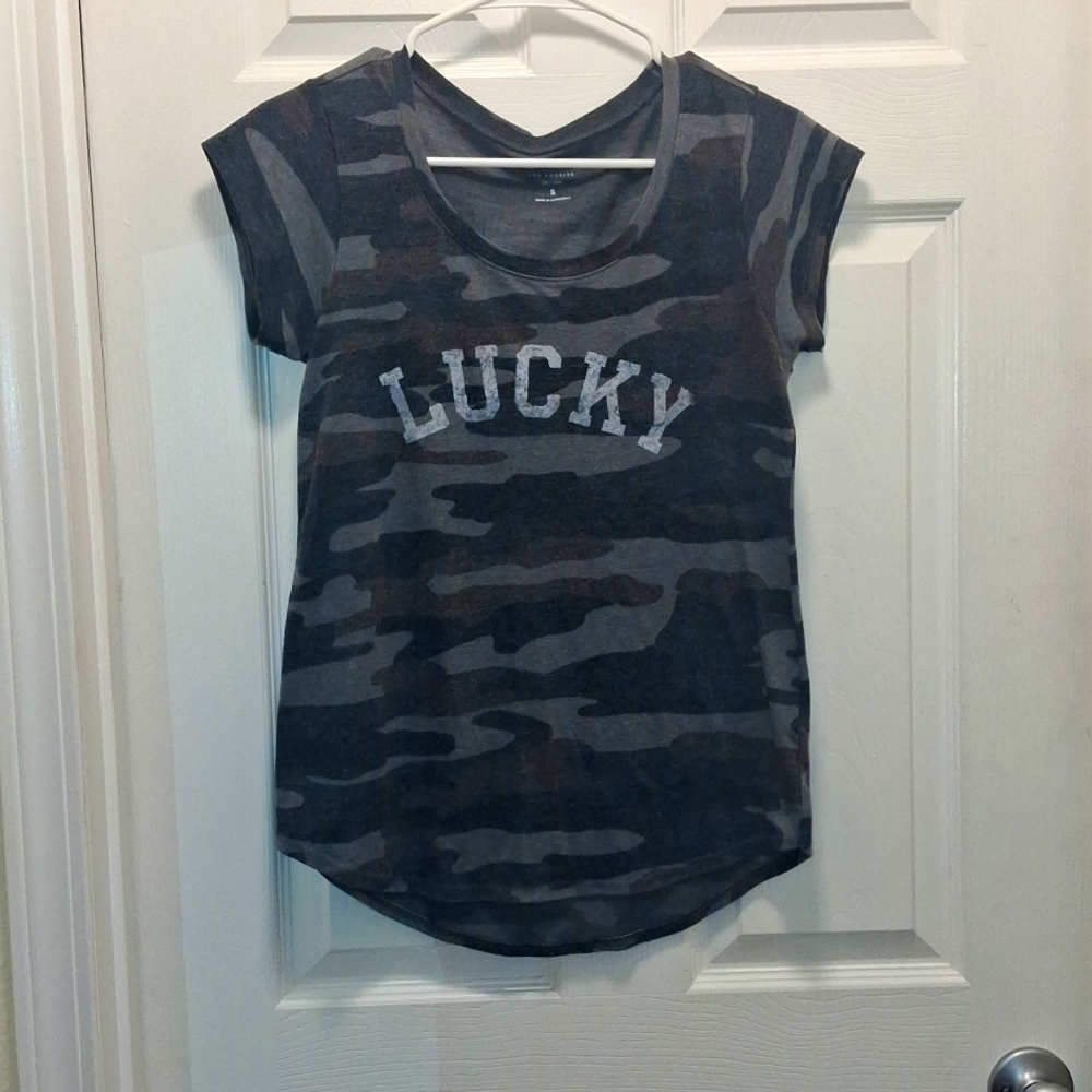 LUCKY brand Short Sleeved T Shirt EUC - Picture 2 of 6